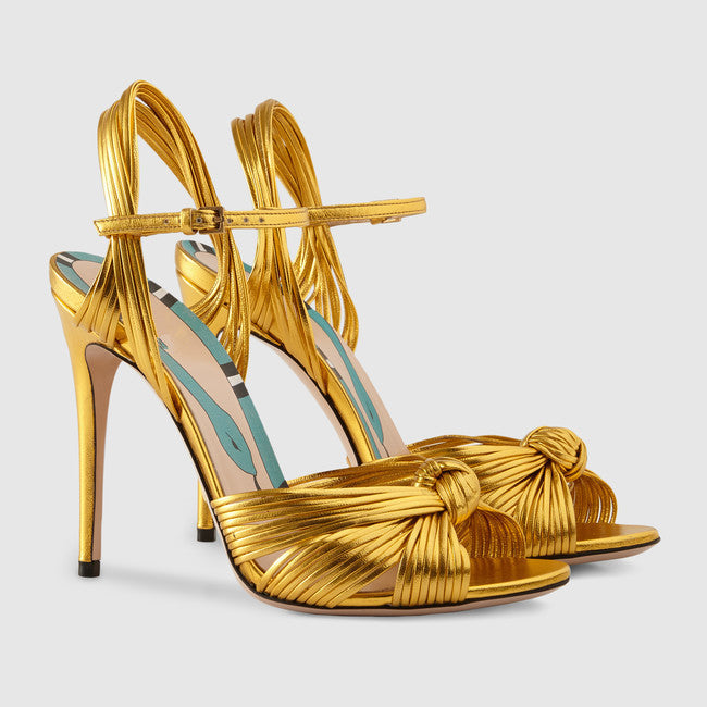High-heeled Sandals Thin Strap Braided Fish Mouth Toe Women's Shoes