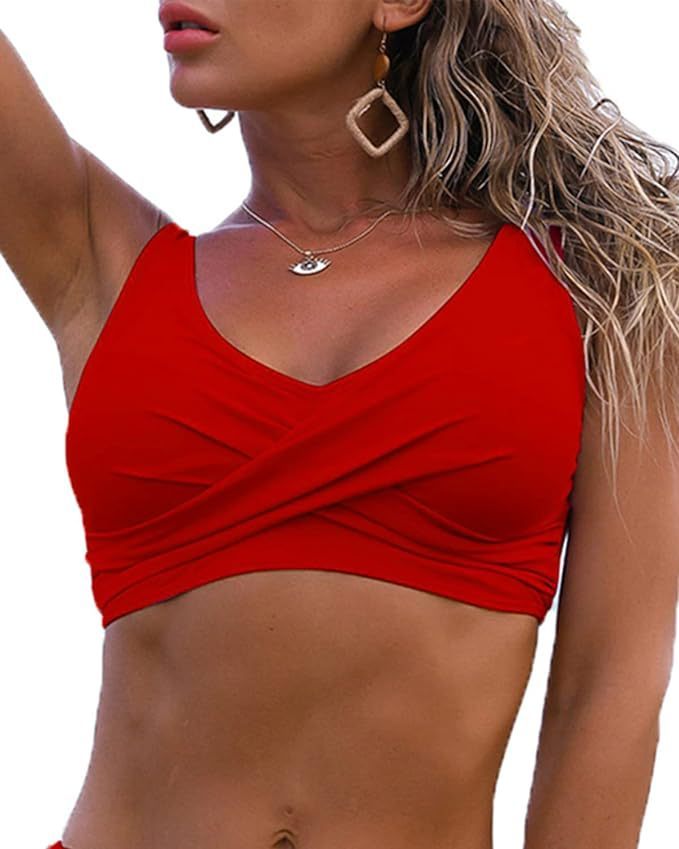 Women's Two-Piece Swimsuit – Stylish Set with Side Lacing, Perfect for Beach and Pool Scenes