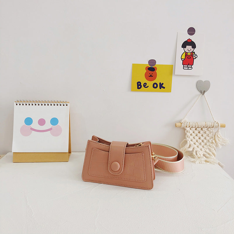 Children’s bag new shoulder bag - Pink - Clothing