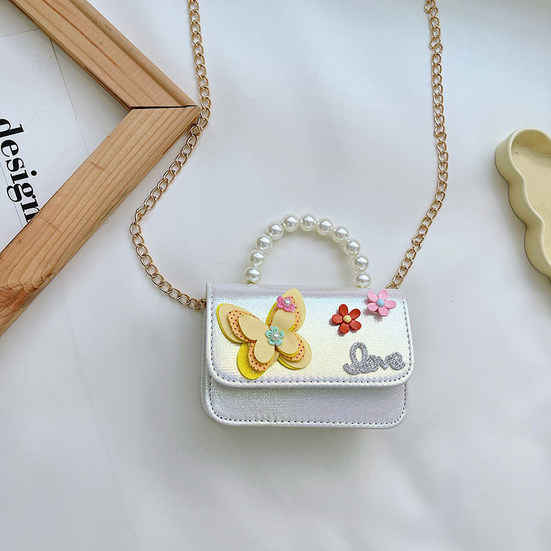 Children’s Bags Autumn New Shoulder Bag - White - Clothing