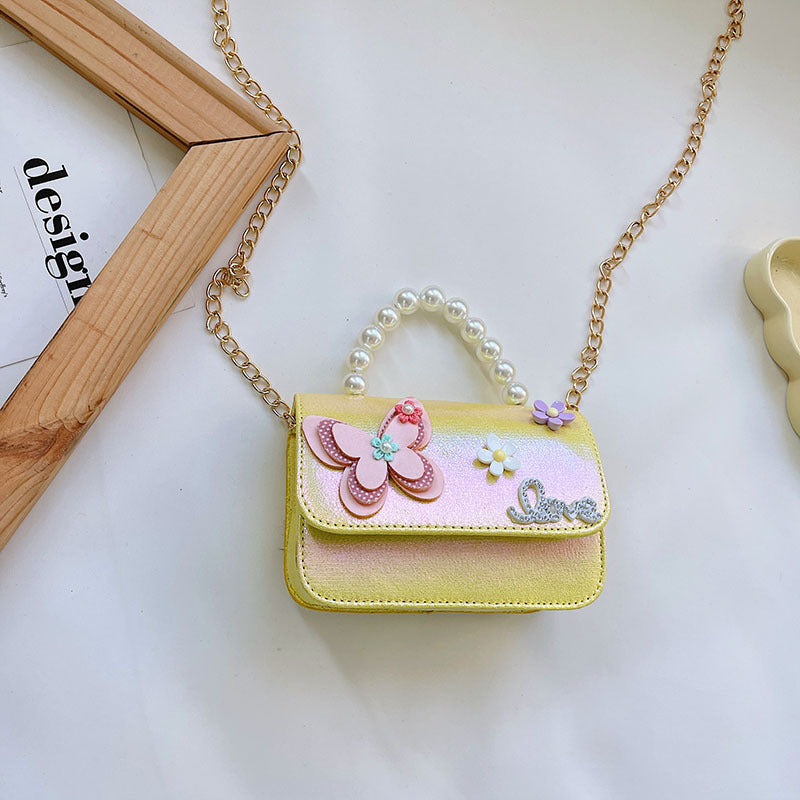 Children’s Bags Autumn New Shoulder Bag - Yellow - Clothing