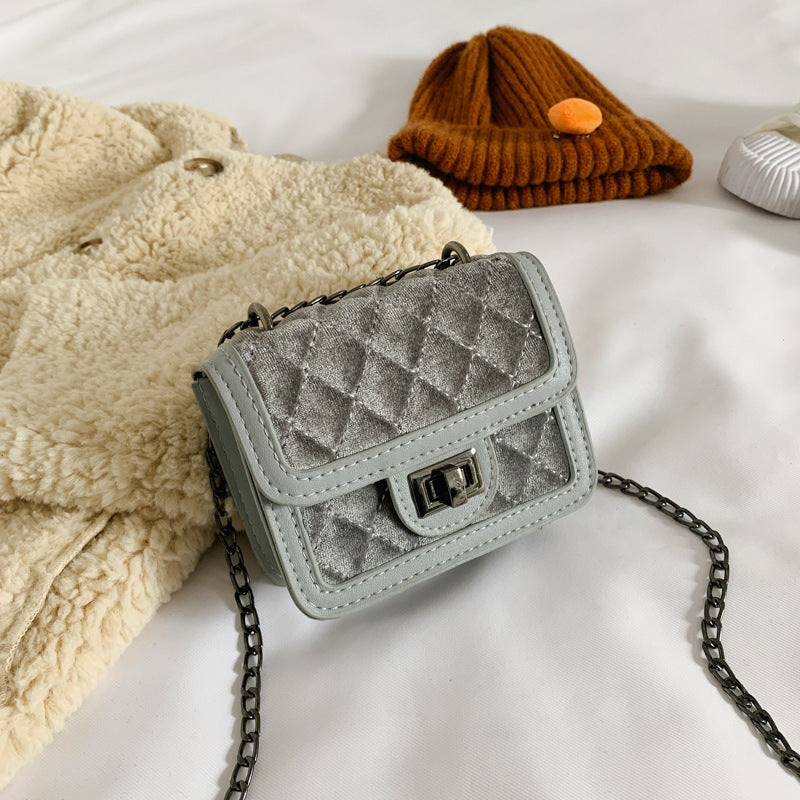 Children’s shoulder bag - Grey - Clothing