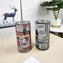 Crystal Diamond Painting Evening Clutch Bags for Women Round Money Bag - Clothing