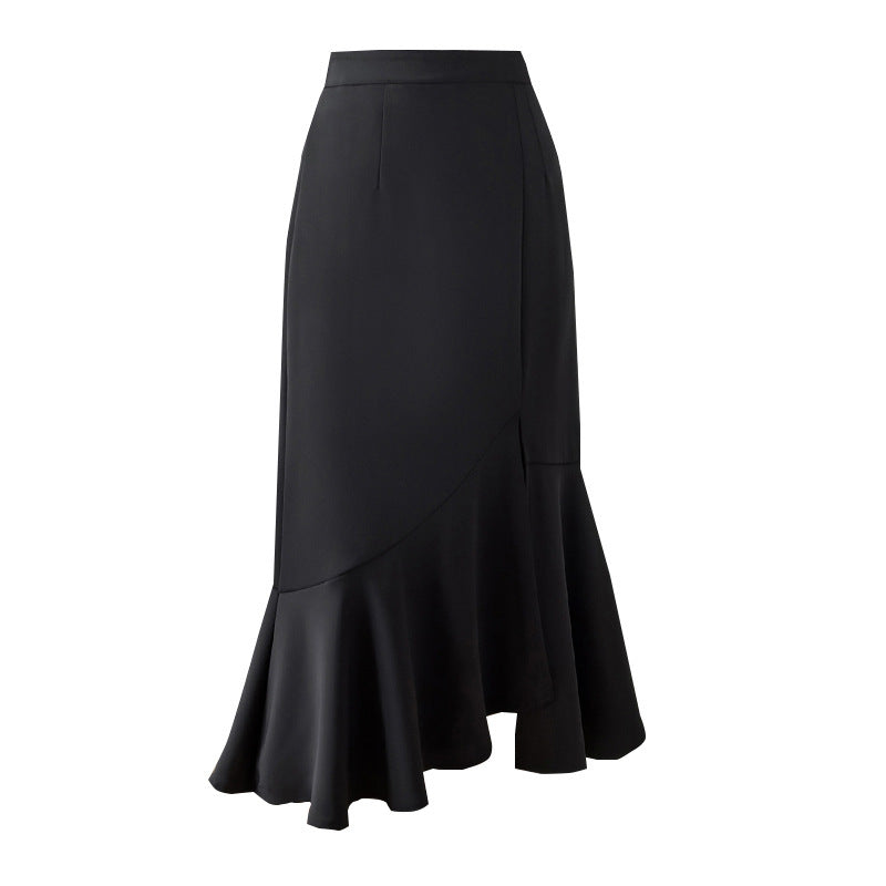 Women's Bust Slimmer Fishtail Skirt Split Ends