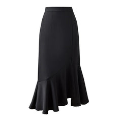 Women's Bust Slimmer Fishtail Skirt Split Ends