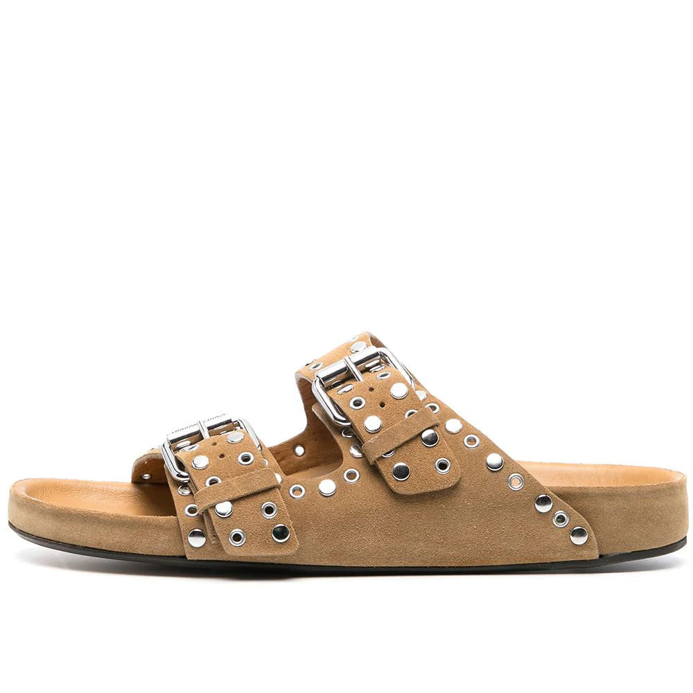 Platform Buckle Stud Ladies Sandals