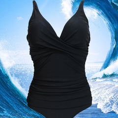 Triangle One-piece Swimsuit Women's Shoulder European And American Sexy