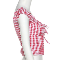Women's Fashionable New Cotton Plaid Vest