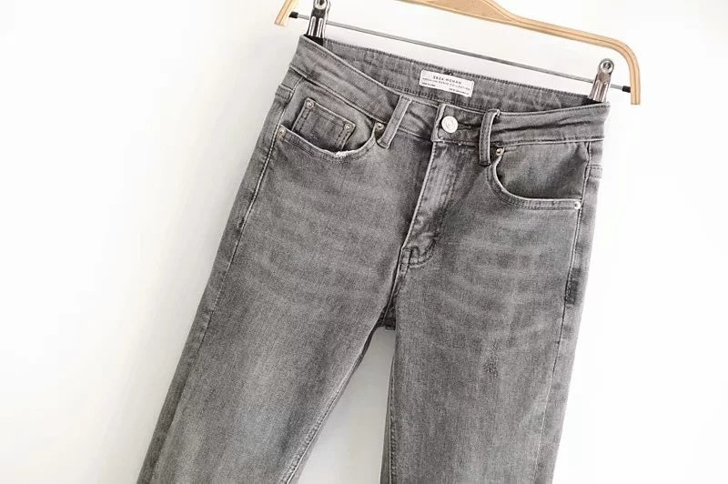 Brushed Skinny Jeans for Women