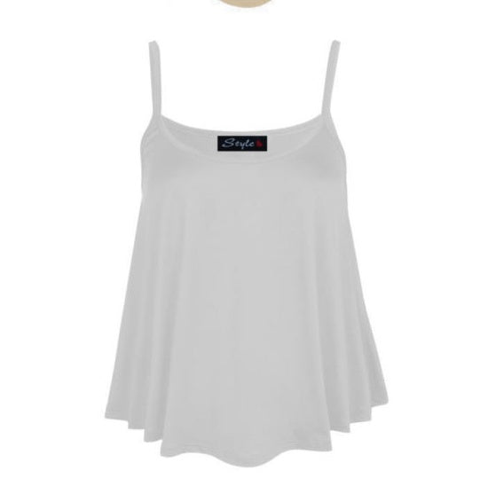 Loose irregular tops solid color short paragraph bottoming shirt women - White / L - Clothing