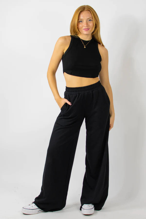 Women's Youth Wide-leg Pants Flared Pants