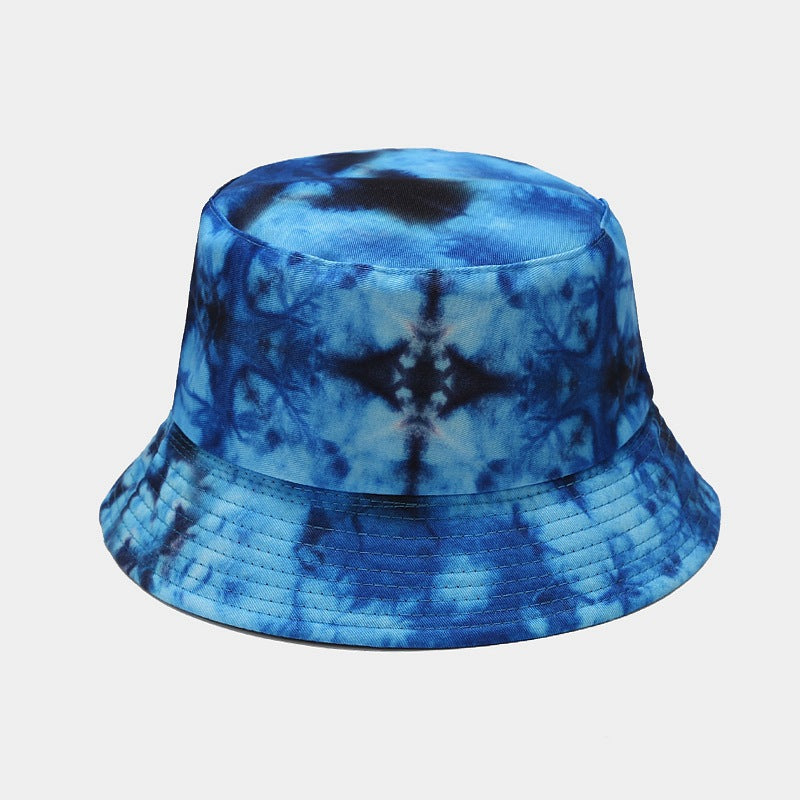 Summer Outdoor Tie-dyed Double-sided Sun Protection Hat - 31 Colors / M - Hat