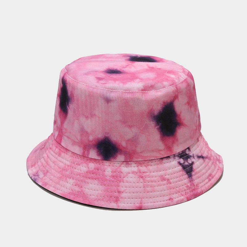 Summer Outdoor Tie-dyed Double-sided Sun Protection Hat - 33 Colors / M - Hat