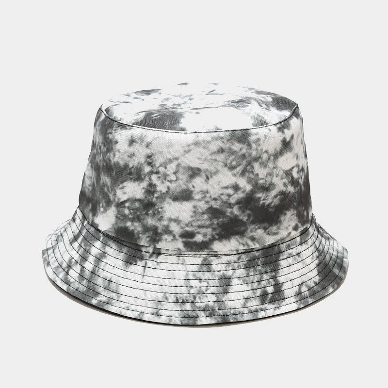 Summer Outdoor Tie-dyed Double-sided Sun Protection Hat - 9 Colors / M - Hat