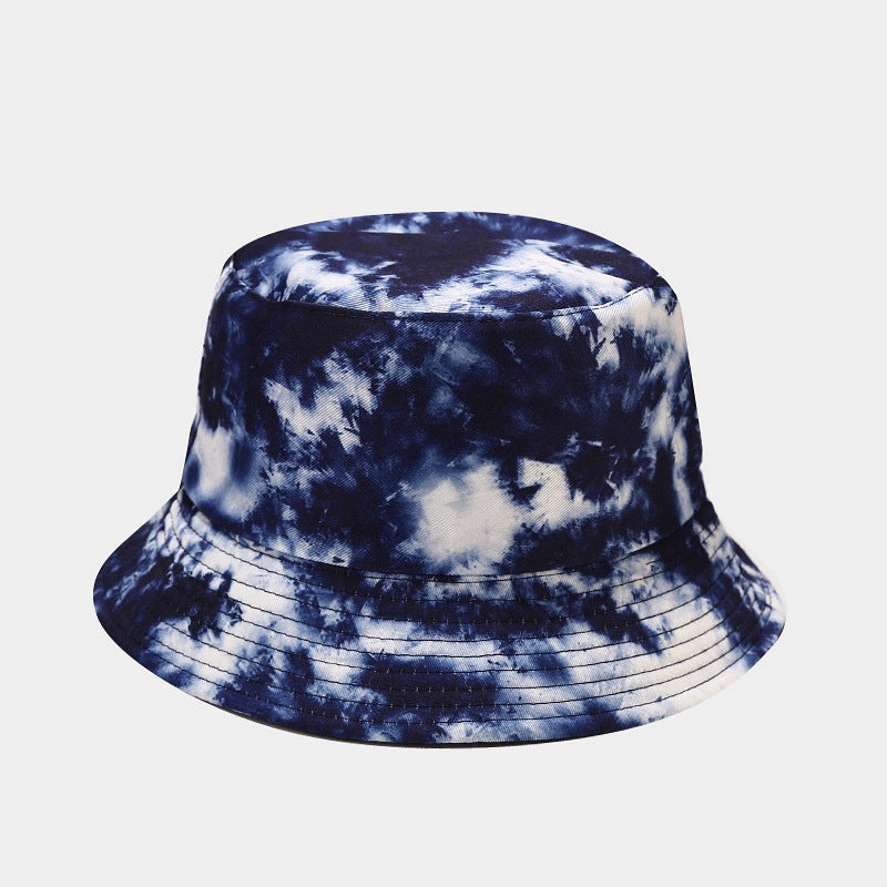 Summer Outdoor Tie-dyed Double-sided Sun Protection Hat - 27 Colors / M - Hat