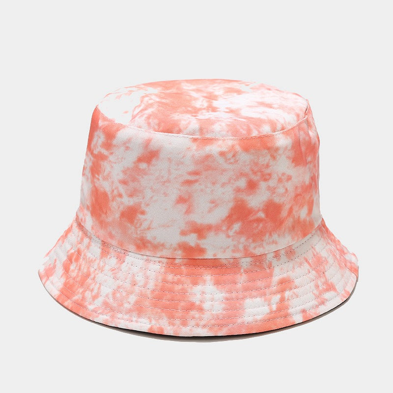 Summer Outdoor Tie-dyed Double-sided Sun Protection Hat - 11 Colors / M - Hat