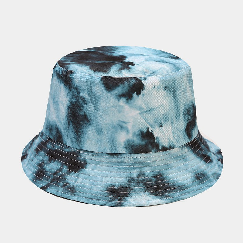 Summer Outdoor Tie-dyed Double-sided Sun Protection Hat - 39 Colors / M - Hat