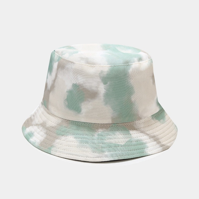Summer Outdoor Tie-dyed Double-sided Sun Protection Hat - 13 Colors / M - Hat