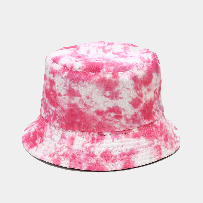 Summer Outdoor Tie-dyed Double-sided Sun Protection Hat - 8 Colors / M - Hat