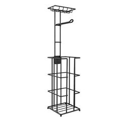 Vinsani Metal Toilet Roll Holder & Storage