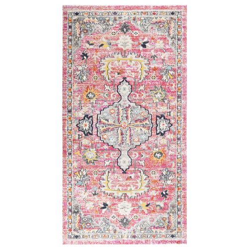 vidaXL Outdoor Rug Flatweave 80x150 cm Yellow