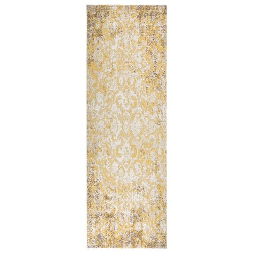 vidaXL Outdoor Rug Flatweave 80x150 cm Yellow