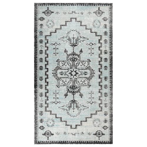 vidaXL Outdoor Rug Flatweave 80x150 cm Yellow