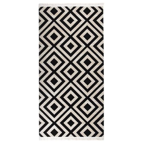 vidaXL Outdoor Rug Flatweave 80x150 cm Yellow