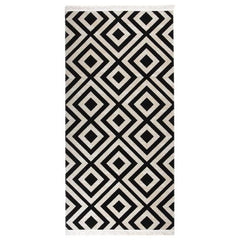 vidaXL Outdoor Rug Flatweave 80x150 cm Yellow