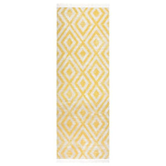 vidaXL Outdoor Rug Flatweave 80x150 cm Yellow