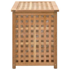 vidaXL Laundry Chest 77.5x37.5x46.5 cm Solid Walnut Wood