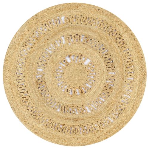 vidaXL Handmade Rug Braided Jute 210 cm