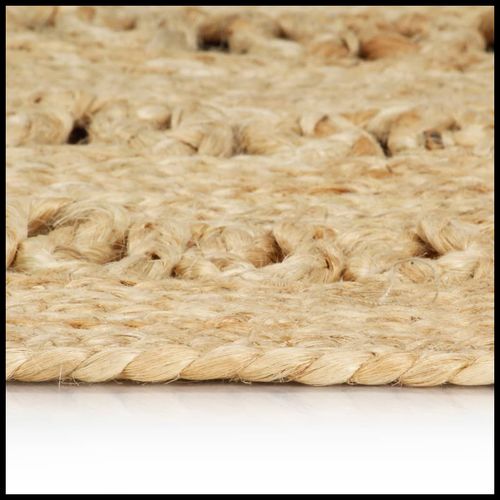 vidaXL Handmade Rug Braided Jute 210 cm
