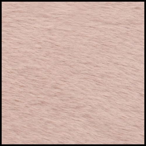 vidaXL Rug Faux Rabbit Pelt 180x270 cm Old Pink