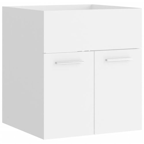 Sink Cabinet with Built-in Basin Chipboard 41x38.5cm to 100x38.5cm