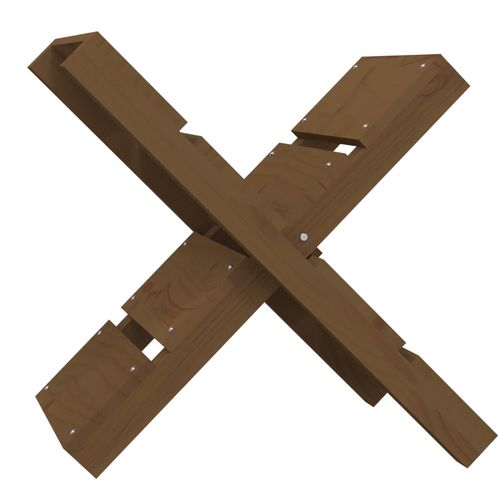 vidaXL Log Holder 47x39.5x48 cm Solid Wood Pine