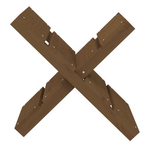 vidaXL Log Holder 47x39.5x48 cm Solid Wood Pine