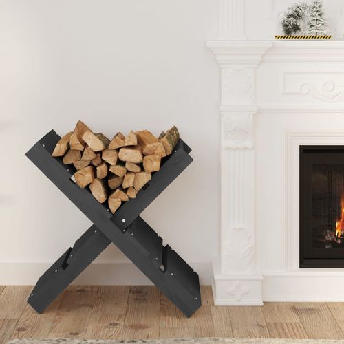 vidaXL Log Holder 47x39.5x48 cm Solid Wood Pine