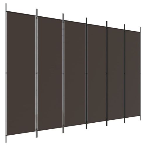 vidaXL 3-Panel Room Divider White 150x200 cm Fabric