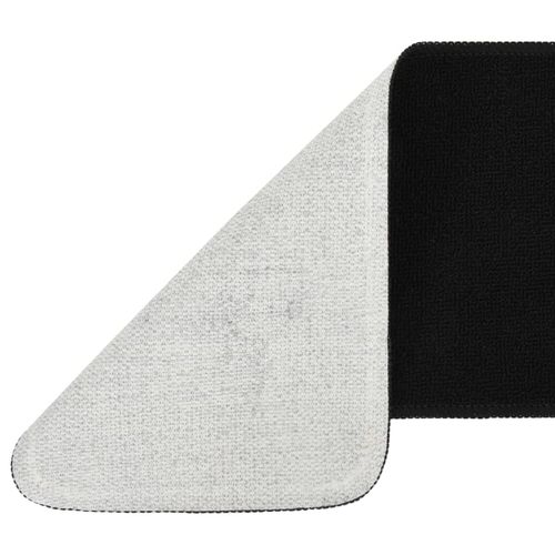 vidaXL Anti Slip Stair Mats 15 pcs 60x25 cm Black Rectangular