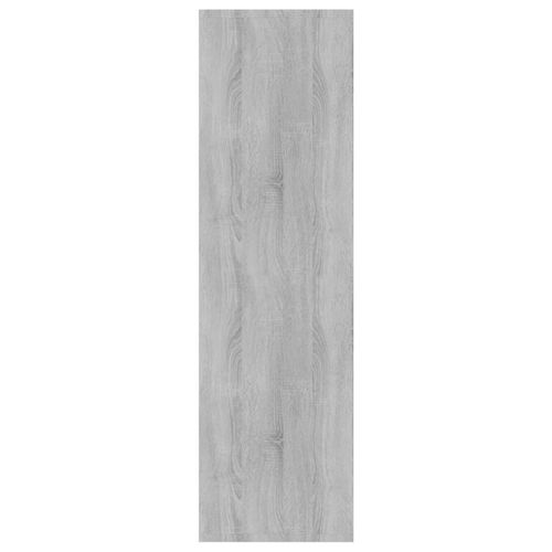 vidaXL Book Cabinet/Room Divider Smoked Oak 80x30x103 cm Engineered wood