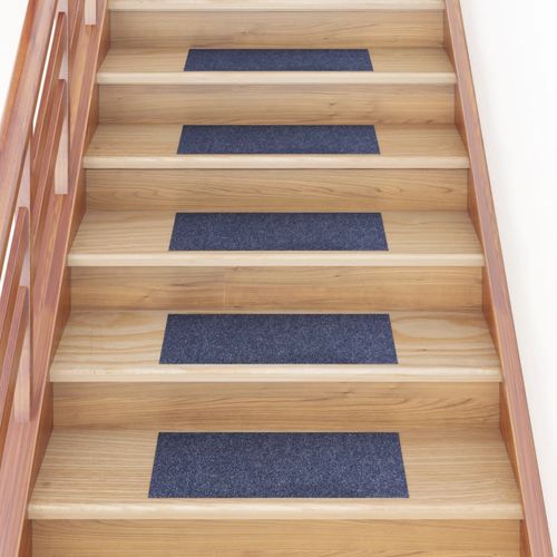vidaXL Self-adhesive Stair Mats Rectangular 15 pcs 60x25 cm Light Brown