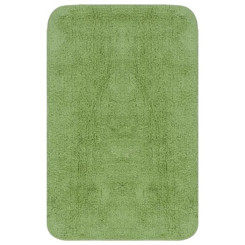 vidaXL Bathroom Mat Set 2 Pieces Fabric Anthracite