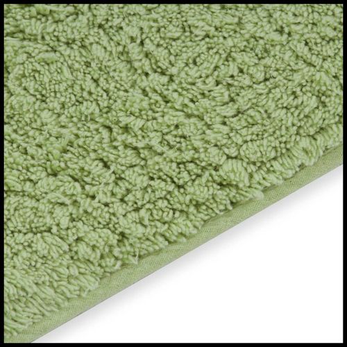 vidaXL Bathroom Mat Set 2 Pieces Fabric Anthracite