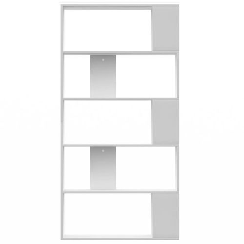 vidaXL Book Cabinet/Room Divider White 80x24x159 cm Engineered Wood