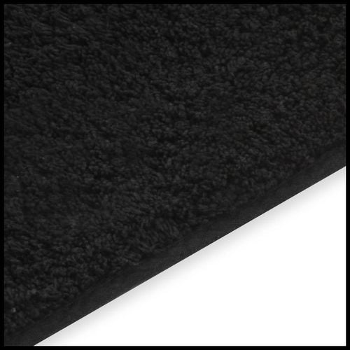 vidaXL Bathroom Mat Set 2 Pieces Fabric Anthracite