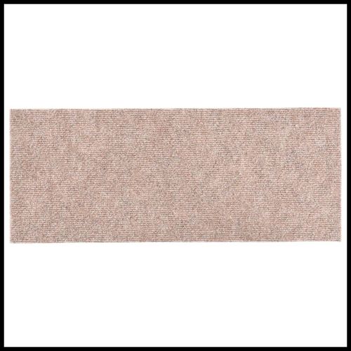 vidaXL Self-adhesive Stair Mats Rectangular 15 pcs 60x25 cm Light Brown