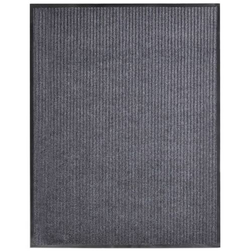 vidaXL Door Mat Black 117x220 cm PVC - grey / 117 x 220 cm