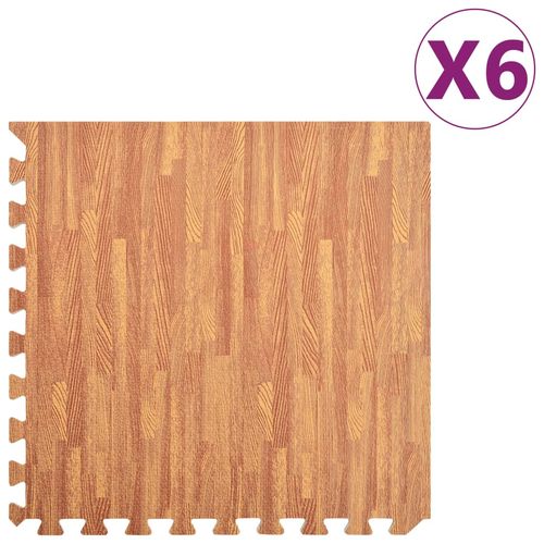 vidaXL Floor Mats 54 pcs 4.86㎡ EVA Foam Black