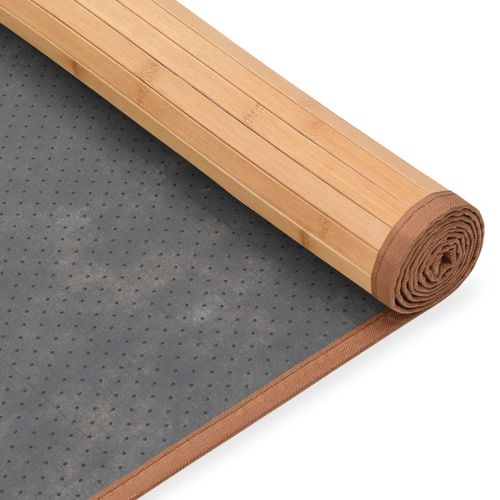 vidaXL Rug Bamboo 80x200 cm Natural